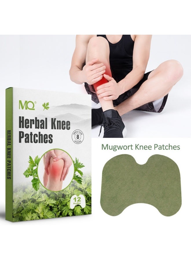 ningnatural 12 Pieces Knee Pain Relief Patches,Warming Herbal Plaster Arthritis Pain Patches,Heat Patches for Knee Pain Relief and Inflammation,Long Lasting Relief of Joint Pains - Image 3